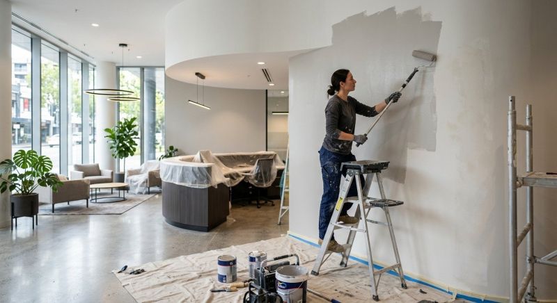 Business Floor Painting in Arvada, CO