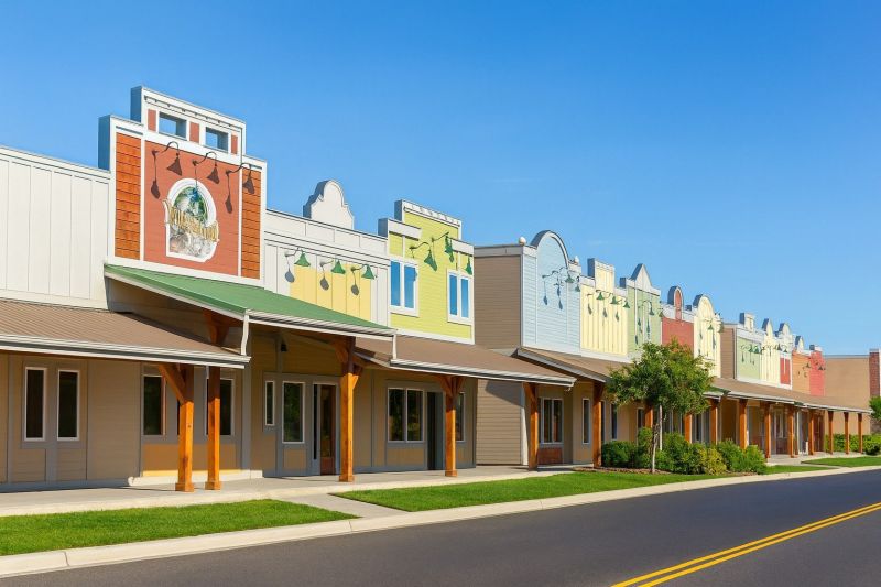 Colorful Home Facade