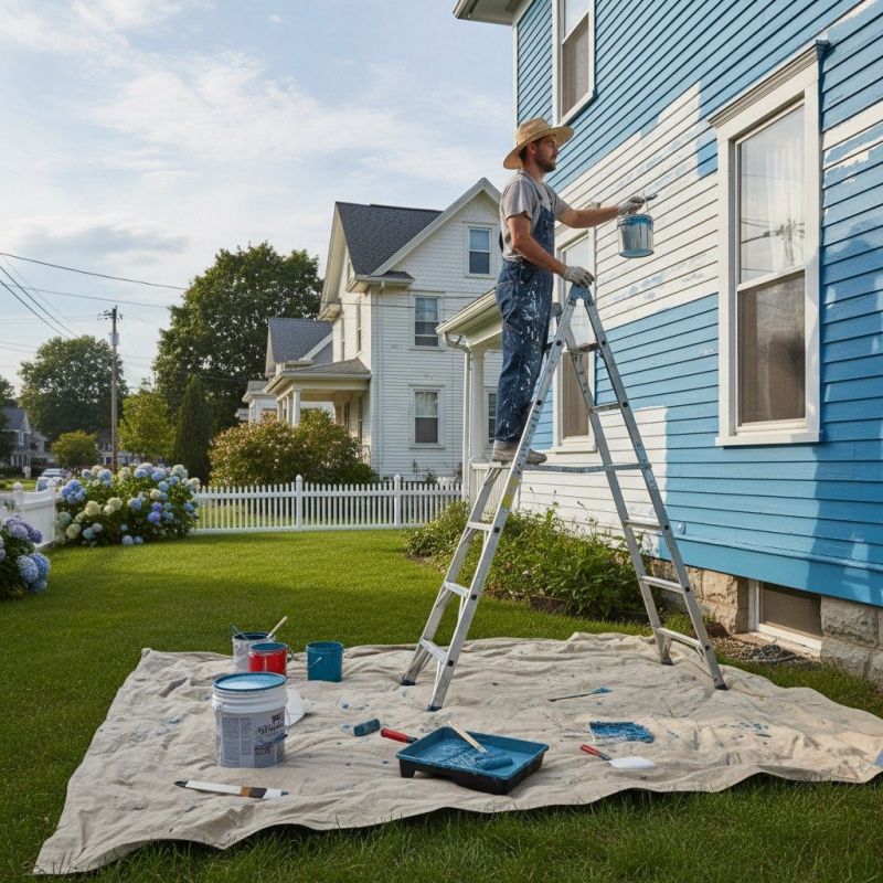 House Limewashing in Greeley, CO