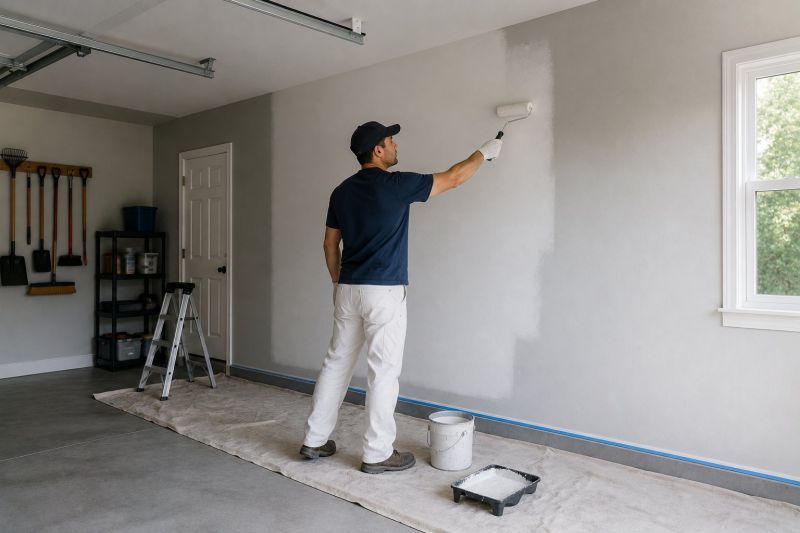 Interior Garage Painting in Waco, TX